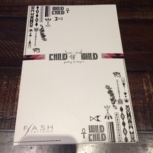 COPY - Brand new in package Flash tattoos "Child of Wild"